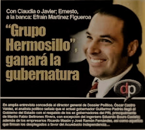 “Grupo Hermosillo”, ganará la gubernatura: analista | Dossier Político