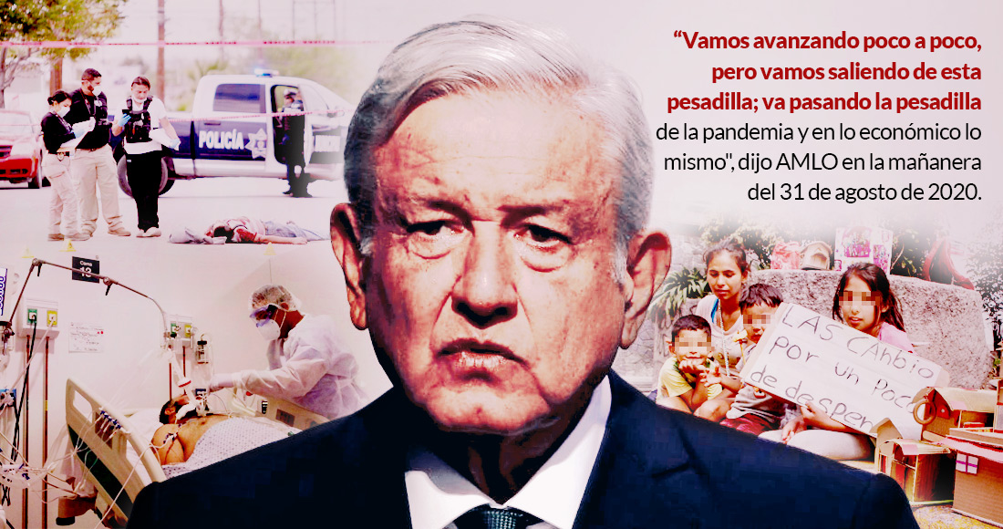 El Gobierno de AMLO ante 3 crisis: COVID, violencia y una economía que no verá progreso hasta 2022 | SinEmbargo MX