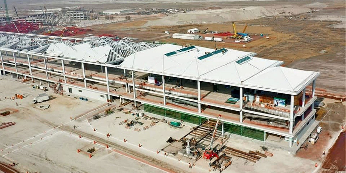 Los trabajos de la nueva terminal del AIFA dan confianza en cumplir con la fecha objetivo | El Economista 