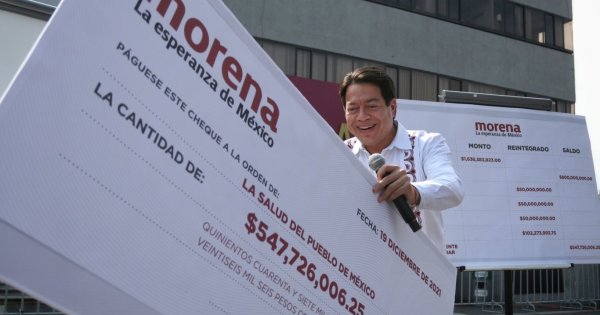 Delgado: «En el 2021 Morena avanzó, ahora gobierna al 46% de los mexicanos» | LPO