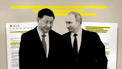 La crisis ucrania emerge como símbolo del nuevo orden mundial que abanderan Xi y Putin | El País