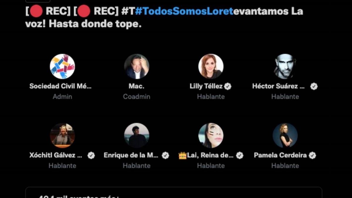 Debate en Spaces de Twitter por caso Loret rebasa el millón de oyentes en 10 horas | La Silla Rota
