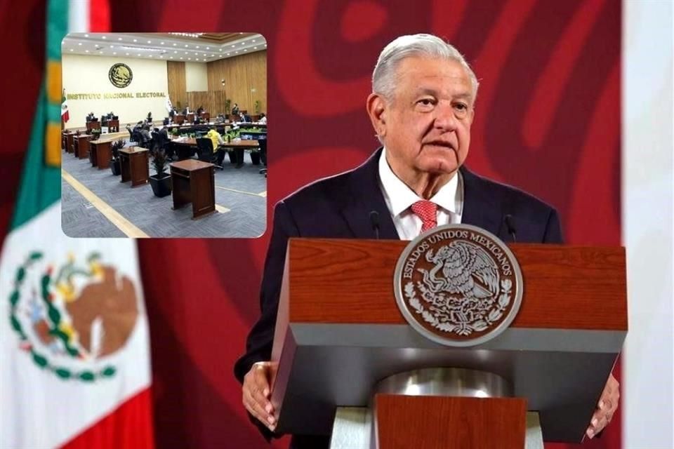 Pretende AMLO desmantelar al INE | Reforma
