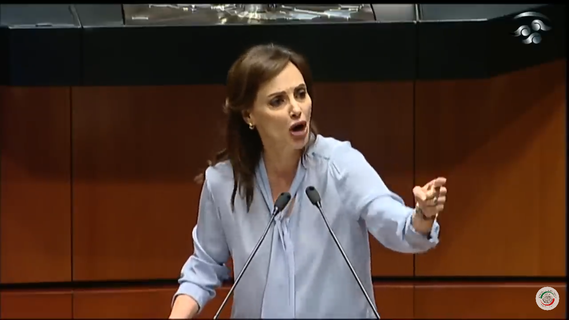 VÍDEO – Lilly Téllez: «Morena es el brazo político del crimen organizado» | Senado de la República