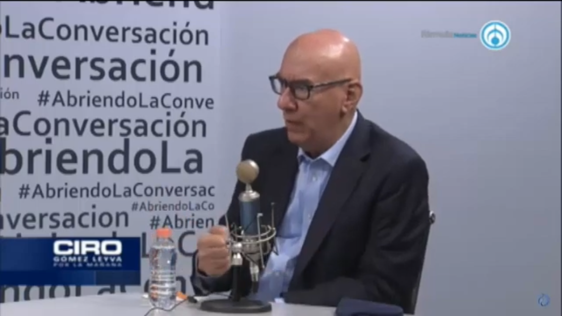 Entrevista a Dante Delgado sobre el proyecto de Movimiento Ciudadano con Ciro Gómez Leyva