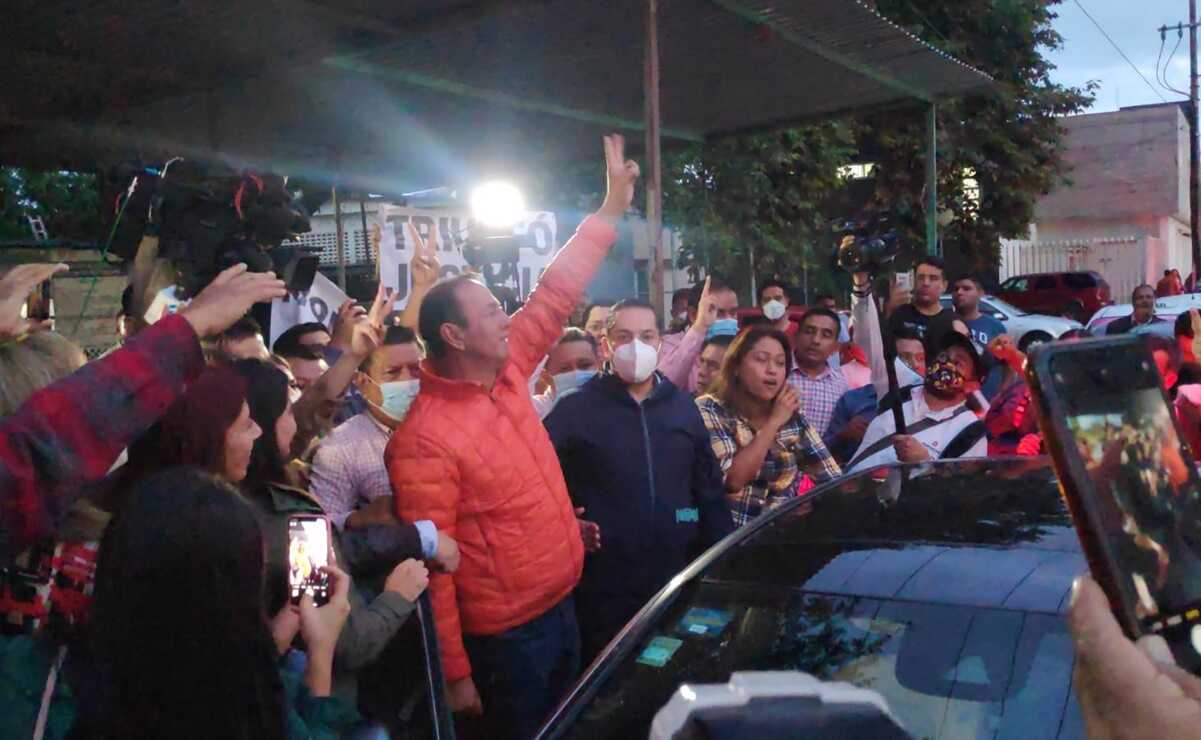 “No había ninguna sola prueba”: José Manuel del Río sale de prisión con la V de la victoria en mano | El Universal 