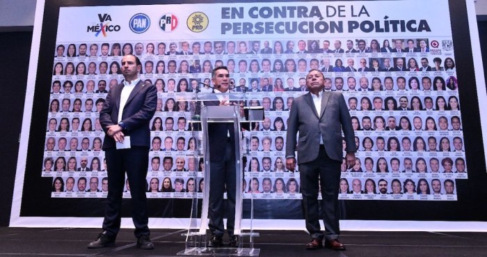 PRI-PAN-PRD ven “tiro” en 2024, pese a su retroceso. MC se relega y pinta su raya | SinEmbargo Mx