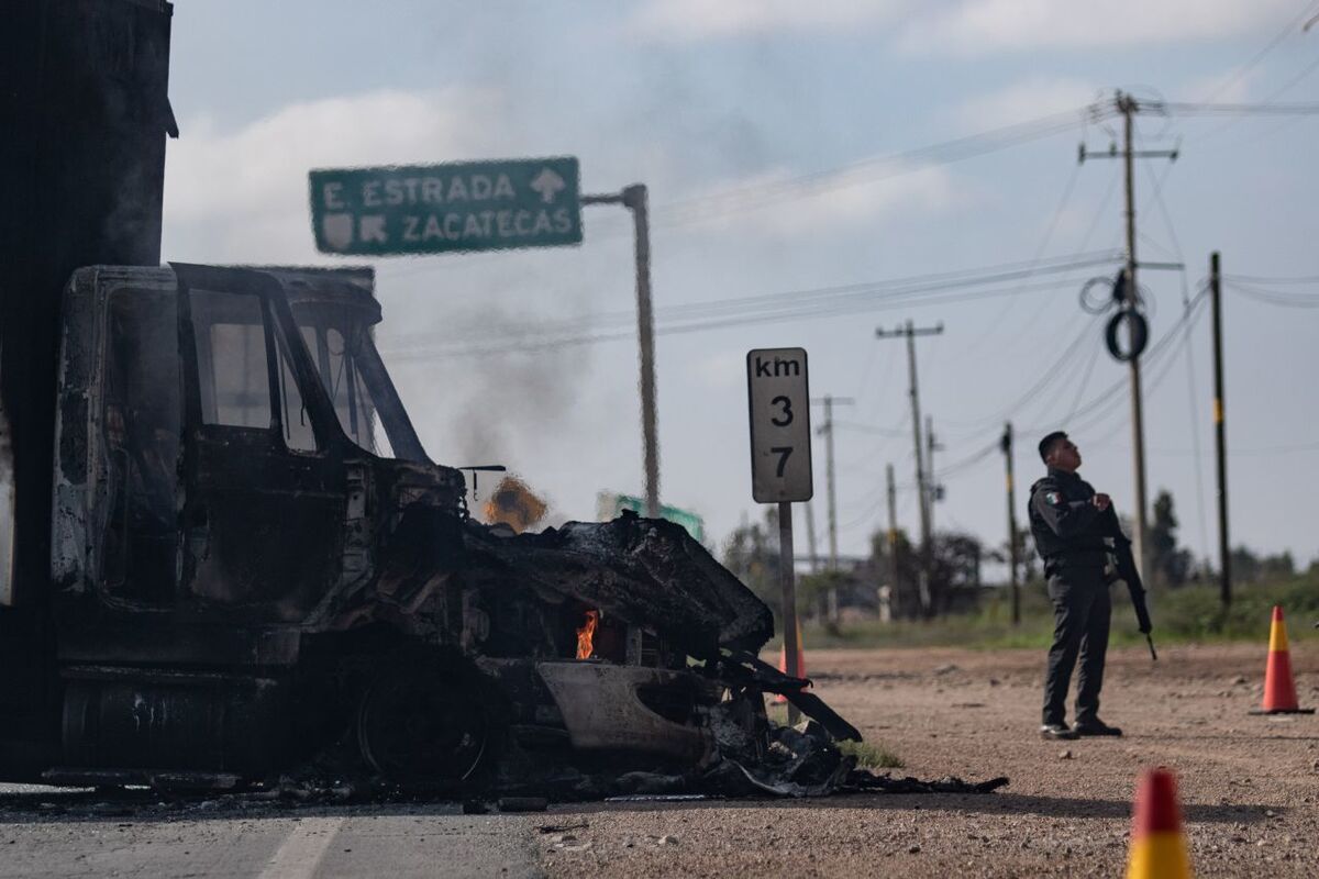 En Zacatecas, grupos delictivos realizan quemas y bloqueos carreteros | Milenio