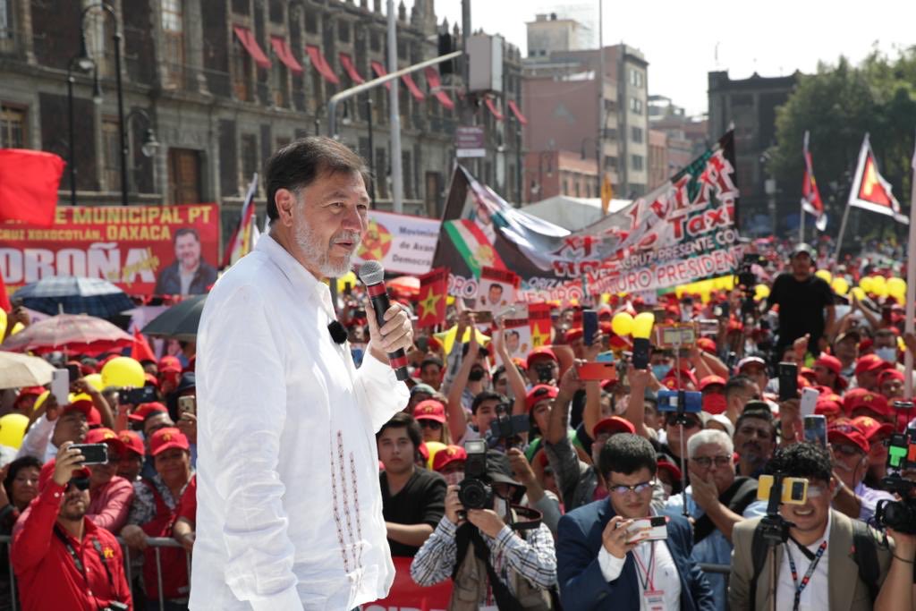 PT destapa a Noroña como su ‘corcholata’ para 2024 | Eje Central 