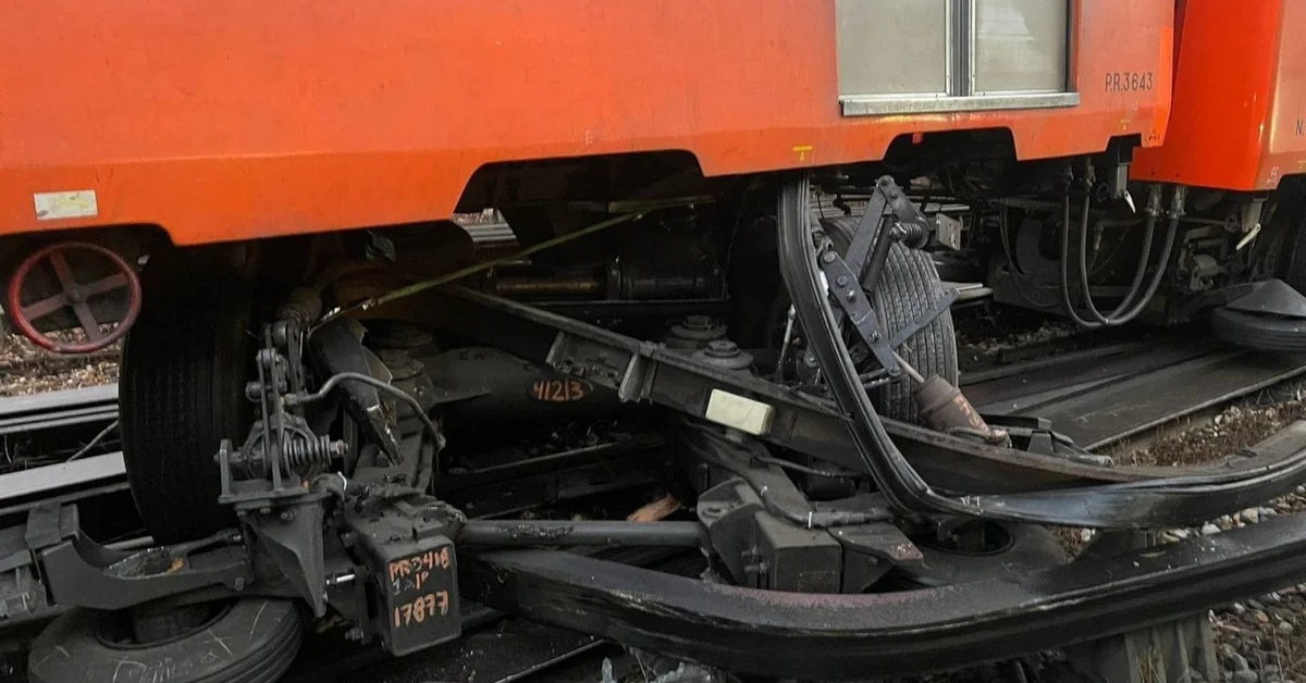 Caos en el Metro CDMX: descarrila tren, falla eléctrica en Línea 7 y supensión del servicio | Infobae 