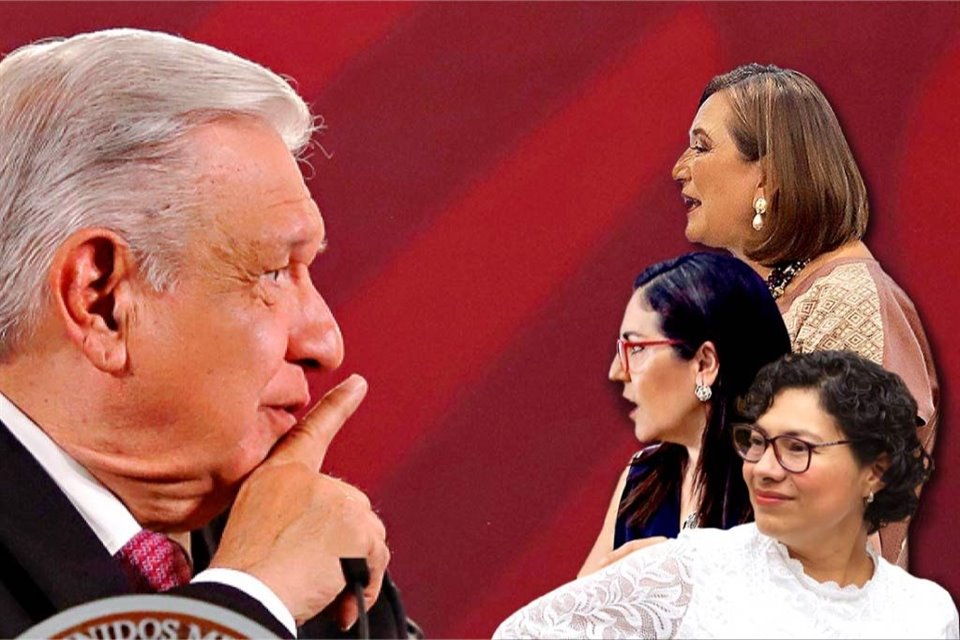 ¿Cuál violencia?.- AMLO; ¡respete a mujeres!.- INE | Reforma