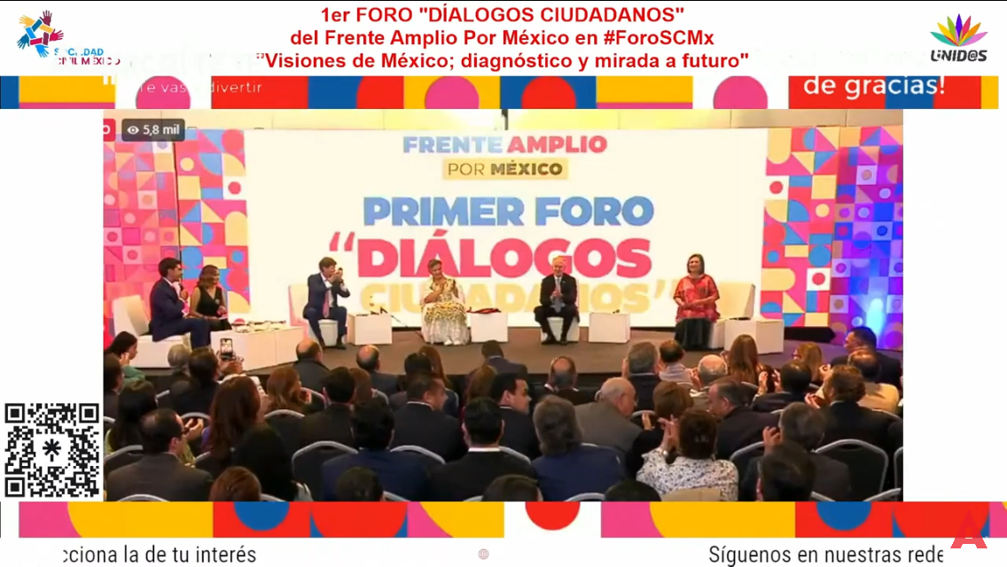 VIDEO: 1er Foro «Diálogos Ciudadanos» del Frente Amplio por México | Atypical Te Ve