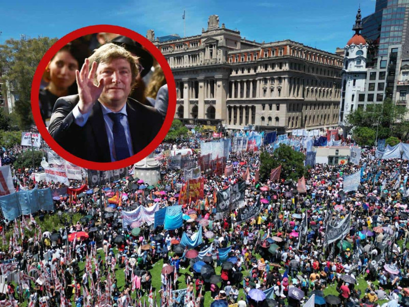 La central obrera más grande de Argentina convoca a paro contra decretos de #Milei | Excélsior 