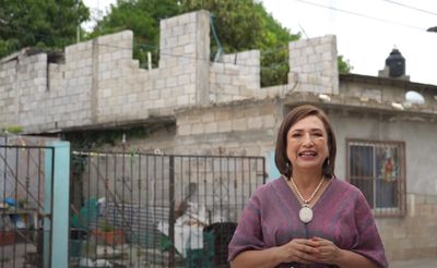 #XóchitlGálvez: “4T promete ponerle segundo piso a la transformación, yo quiero segundo piso para tu casa” | El Universal 