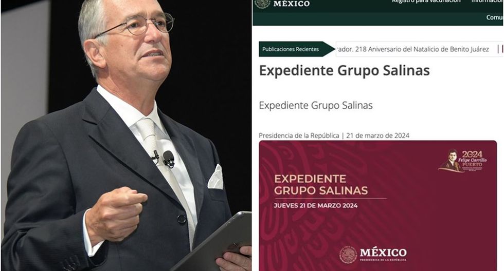 #SalinasPliego responde a Presidencia tras difusión de expediente del adeudo fiscal: «no me van a doblar» | El Universal