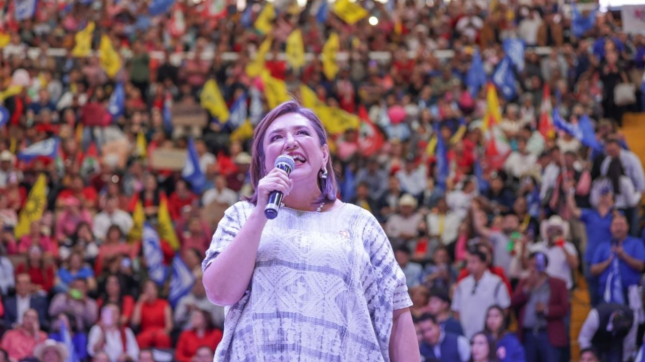 #XóchitlGálvez le responde a Javier Milei: «No le permito que hable de AMLO, de eso me encargo yo» | Proceso