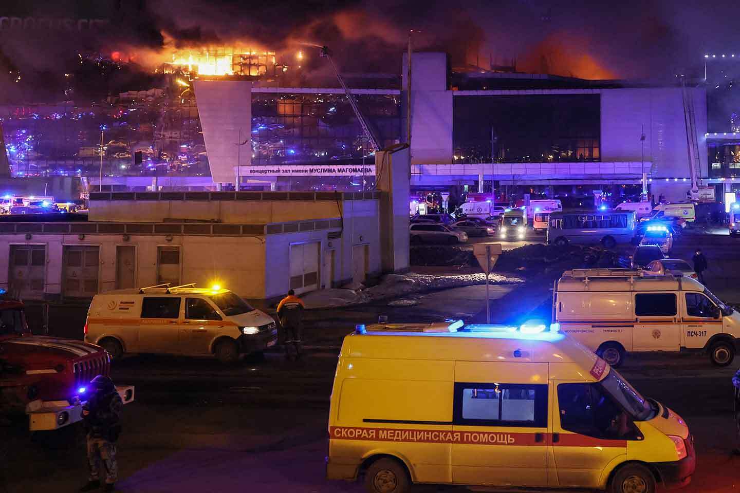 Estado Islámico reivindica ataque en ‘Crocus City Hall’ de #Moscú | Eje Central