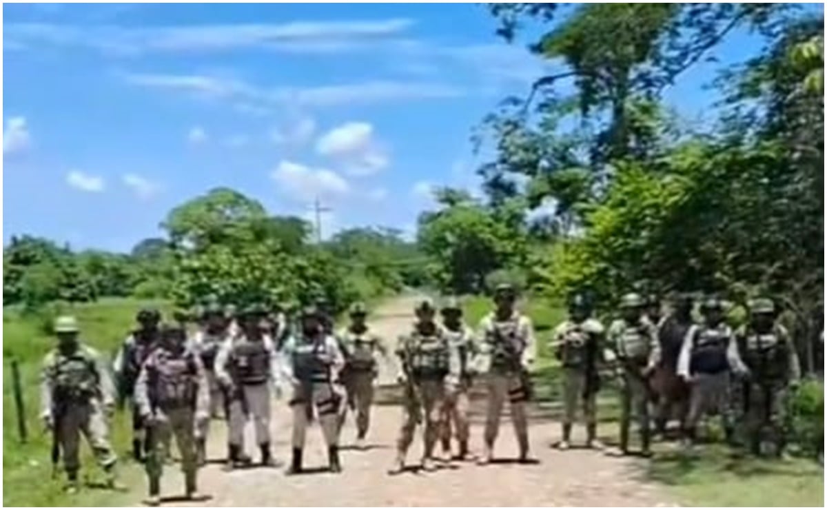 “Pónganse de nuestra parte”: Habitantes de comunidad chiapaneca impiden paso a militares de la GN y Ejército | El Universal