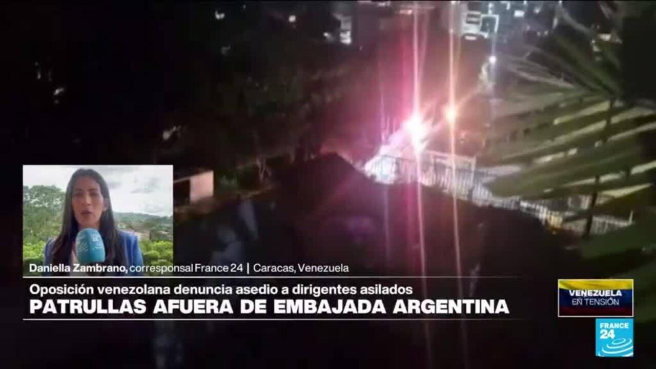 #Oposición venezolana denuncia asedio a la embajada de Argentina | France 24