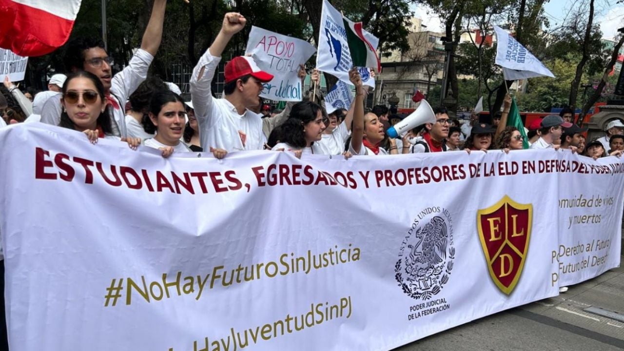 “¡El Poder Judicial no va a caer!»: #oposición apoya la marcha en contra de la reforma de AMLO | Latinus 