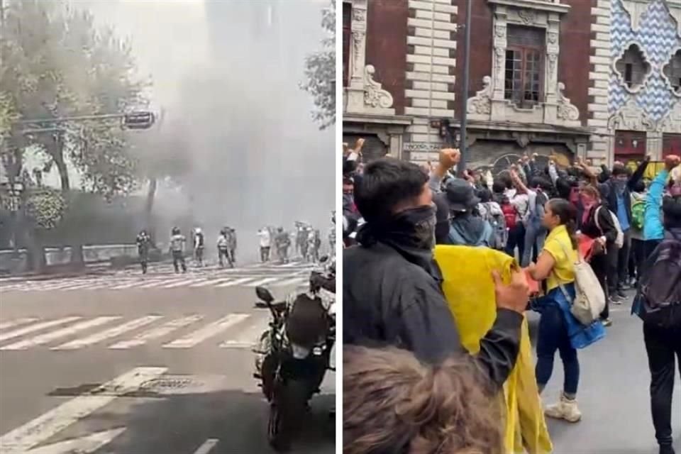 Lanzan normalistas explosivos a Segob por Caso #Ayotzinapa | Reforma