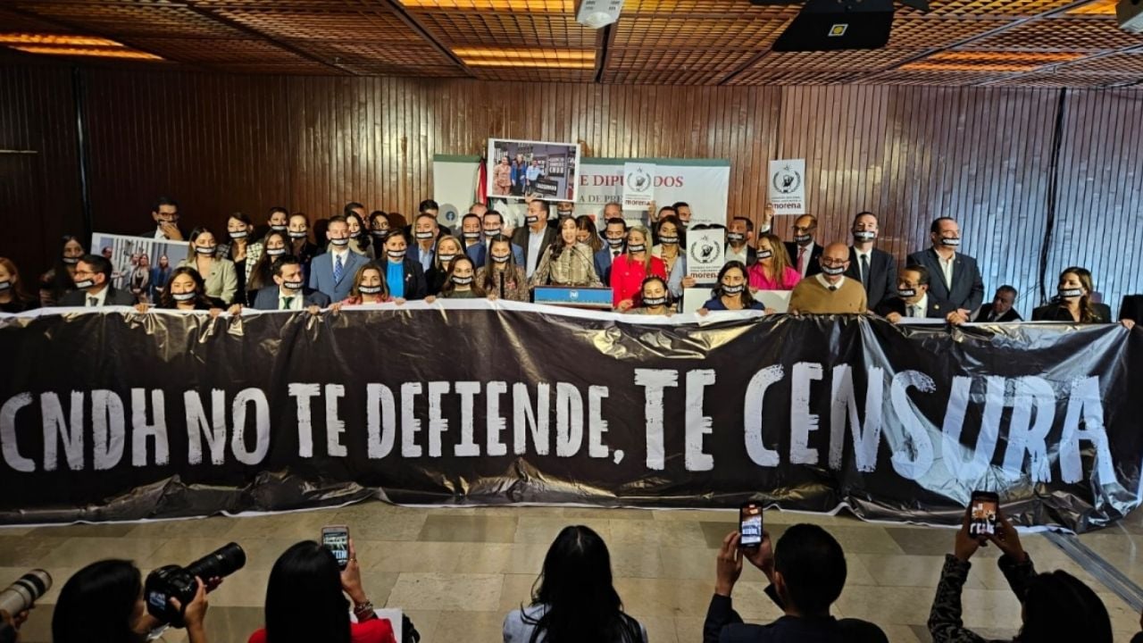 #CNDH denuncia por daño patrimonial a diputados del PAN tras un plantón contra la reforma al Poder Judicial | Latinus 