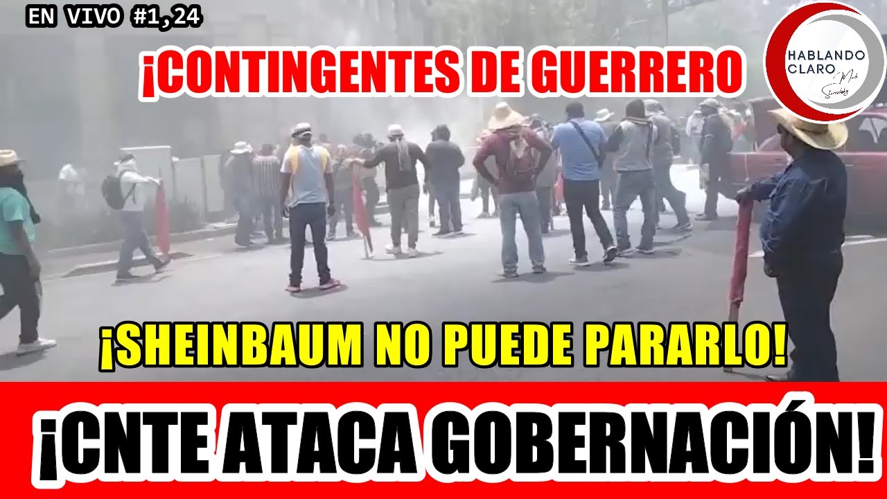 #Maestros de la #CNTE atacan #Gobernación | Hablando Claro con Mark Staroselsky