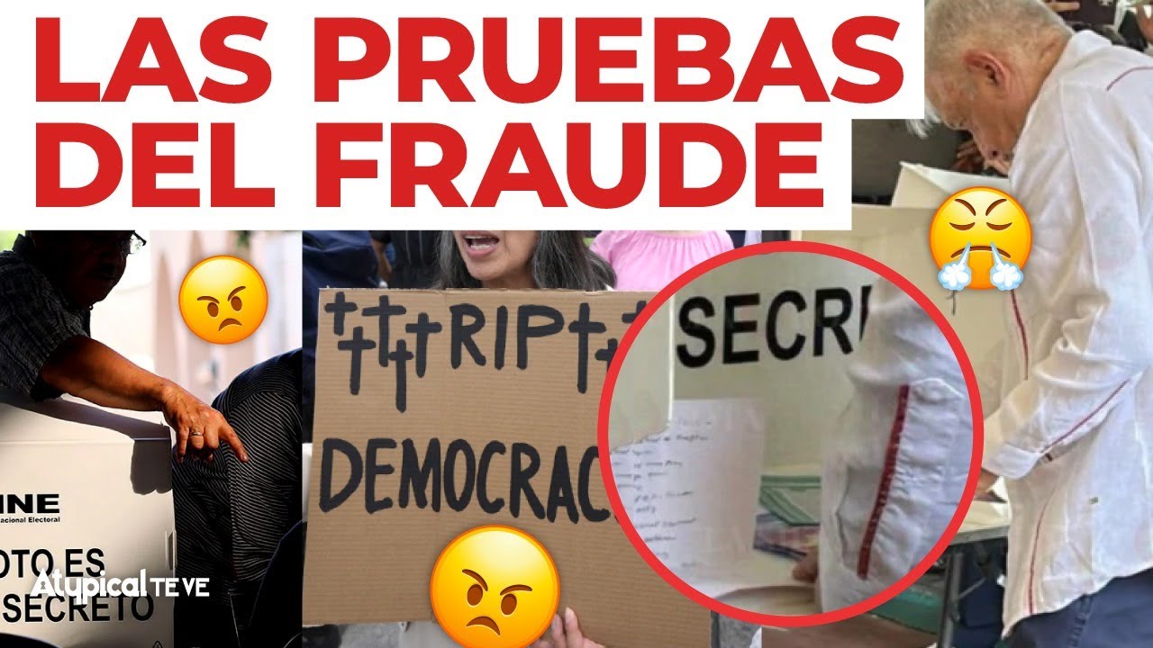 ¡Se consuma la #farsa #elección judicial! El #fraude de los morenistas para acabar con la #República | Atypical Te Ve