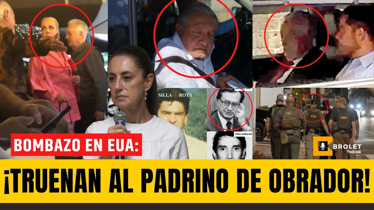 ¡DOMINGAZO! ¡TRUENAN en #WASHINGTON al PADRINO de #OBRADOR! ¡Se LLEVAN ENTRE las PATAS al MACUSPANO! | Brolet