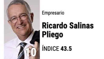 #RicardoSalinas entra a la lista de los 10 mejores posicionados en el país | México Elige
