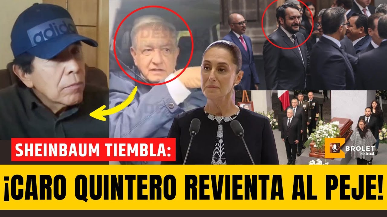 ¡TIRARON el VIDEO! ¡CARO QUINTERO TIENE #EXPEDIENTE CONTRA #OBRADOR! ¡#SHEINBAUM OCULTA ESTO GRAVÍSIMO! | Brolet