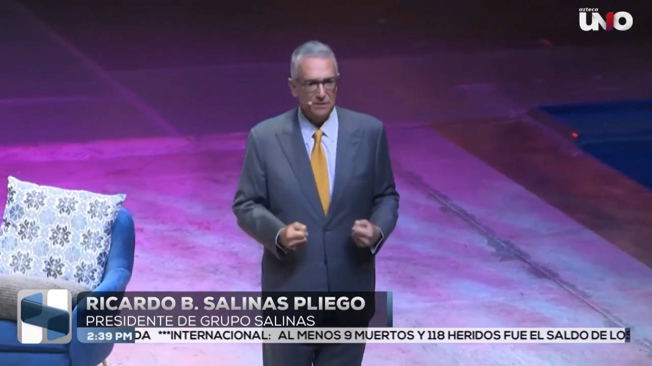#RicardoSalinas invita a #jóvenes de #México a ser parte del #cambio y oponerse al #gobierno corrupto | TV Azteca