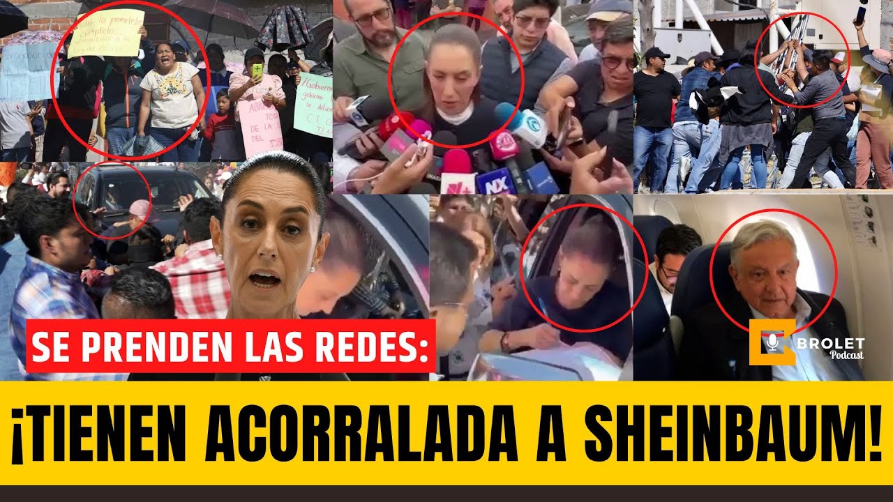 ¡ACORRALAN a #SHEINBAUM! ¡EX ALIADOS de #MORENA REVIENTAN CONTRA CLAUDIA! ¡ESTO ESCONDEN en PALACIO! | Brolet