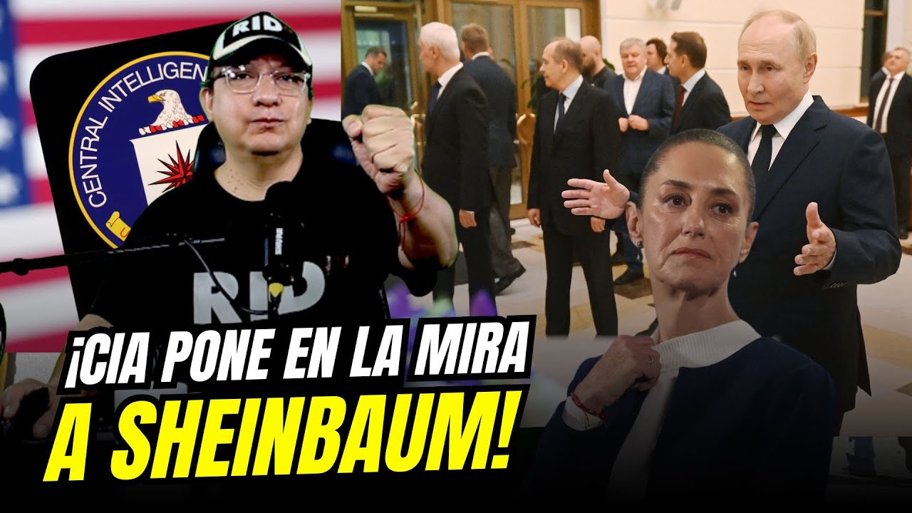 #CLAUDIA en APRIETOS: La #CIA SACA a la LUZ el apoyo de la #4T a #RUSIA mientras REVISAN el #TMEC | RID Tv #INFOPOLÍTICA