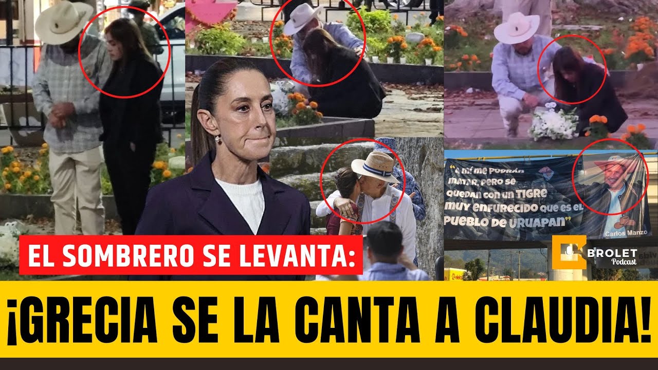 «NO ESTOY SATISFECHA»: ¡#GRECIAQUIROZ RETA a #SHEINBAUM y PRENDE las REDES! ¡PONE a TEMBLAR a #MORENA! | #Brolet