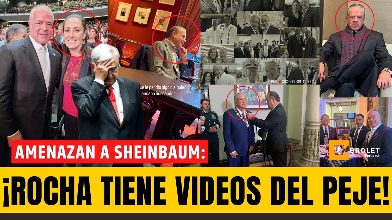 ¡DE ÚLTIMA HORA! ¡#ROCHACANTÚ AMENAZA a #SHEINBAUM en PARÍS! ¡#OBRADOR y MORENISTAS en la LISTA NEGRA! | Brolet #INFOPOLÍTICA