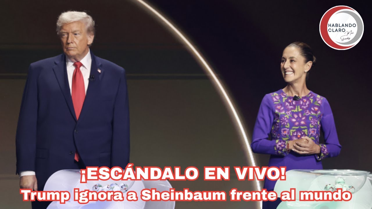¡ESCÁNDALO EN VIVO! #Trump ignora a #Sheinbaum frente al mundo | Hablando Claro con Mark Staroselsky&nbsp;#INFOPOLÍTICA