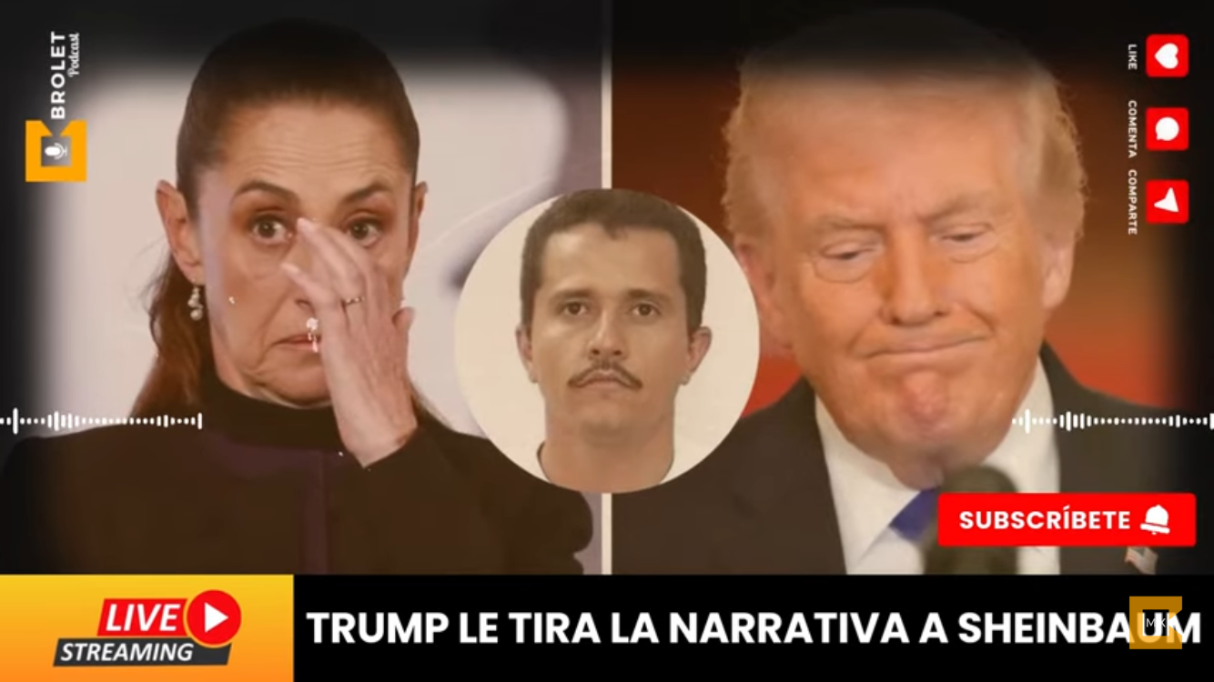 #Trump le tira la narrativa a #Sheinbaum | #Brolet #INFOPOLÍTICA