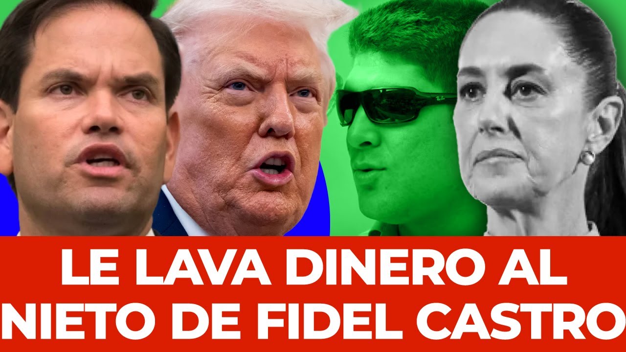 ¡FURIA EN WASHINGTON! Descubre que #Sheinbaum le lava dinero al nieto de Fidel Castro | #AtypicalTeVe #INFOPOLÍTICA