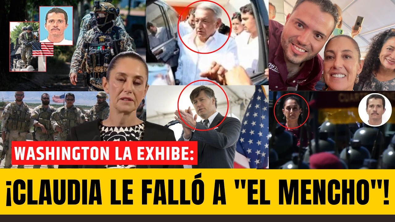 ¡DE ÚLTIMA HORA! ¡CAÍDA de «El MENCHO» PROVOCA DIARREA a #SHEINBAUM! ¡WASHINGTON le TIRA la FARSA! | #Brolet #INFOPOLÍTICA