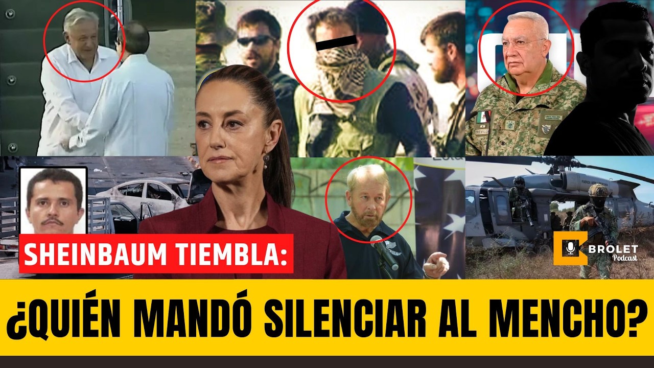 ¡Se le VIENE la NOCHE a CLAUDIA! ¡Se ECHARON al MENCHO PARA QUE NO HABLARA! ¡ESTO OCULTAN en #MORENA! | #Brolet #INFOPOLÍTICA