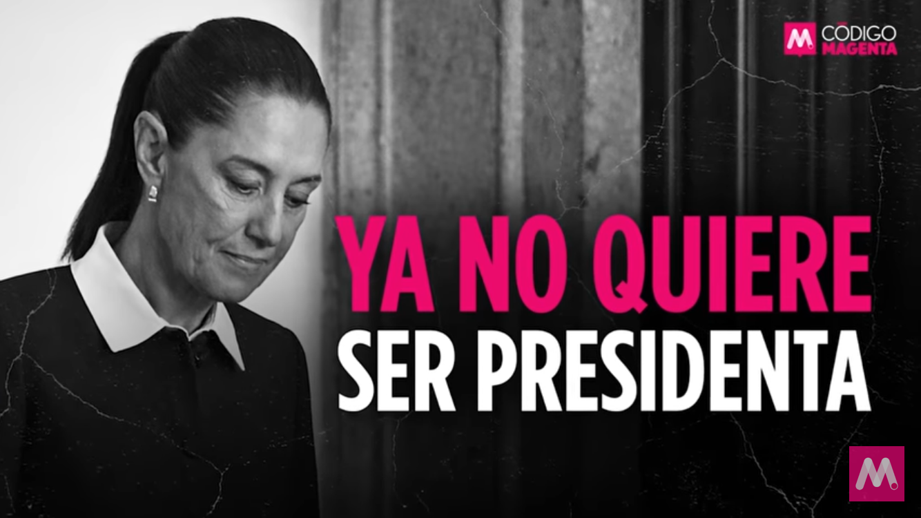 Ya no quiere ser presidenta | #CódigoMagenta #INFOPOLÍTICA